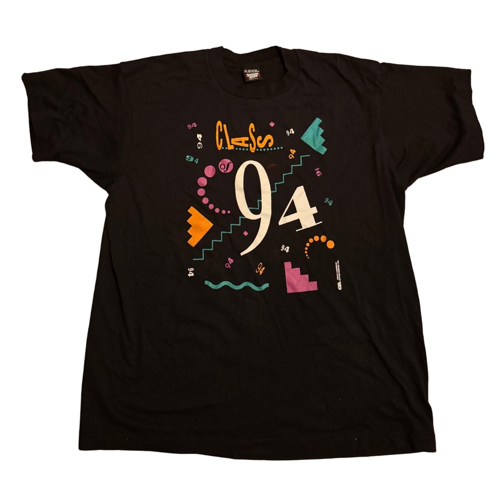Vintage Graphic Black T-Shirt